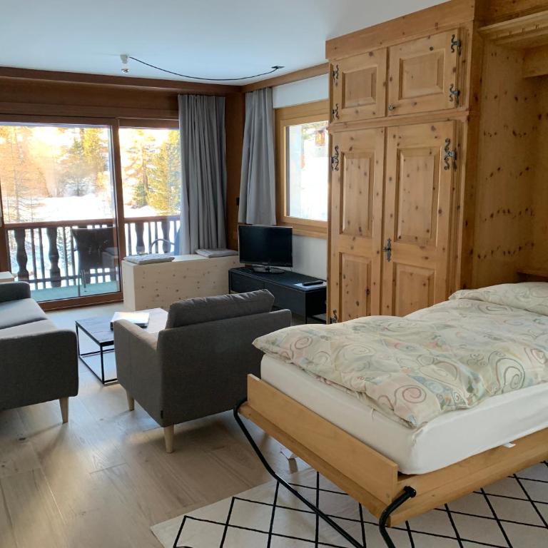 Chesa La Furia - Apartment mit 1 Schlafzimmer - 9