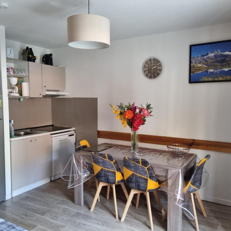 Agréable appartement de 6 pers au pieds des pistes ,wifi gratuit à Saint-Sorlin-d'Arves labelise 3 étoiles au gîte de France - Appartement 2 Chambres - 2