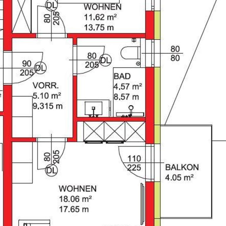 Apart MARI - Apartment mit 1 Schlafzimmer und Dusche - 5