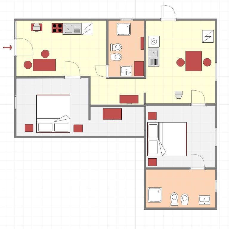 Viestecasa - Appartamento con 2 Camere da Letto - 5