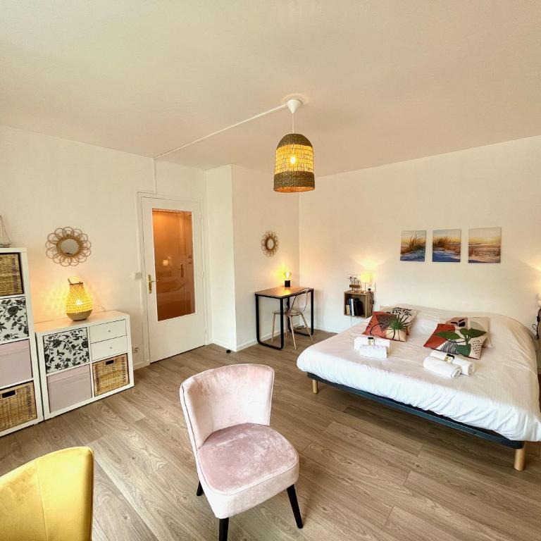 Nihal, Studio proche Zenith avec parking et balcon - Studio avec Balcon - 5