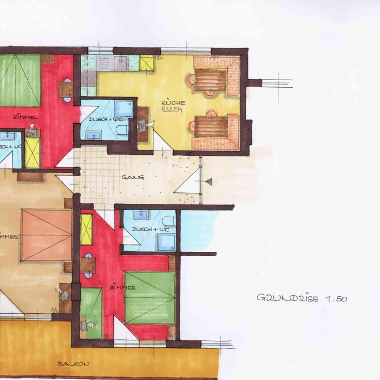 Haus Alpenglühn - Appartement 3 Chambres - 11