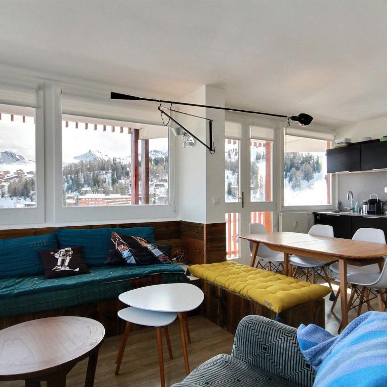 Charmant appartement rénové, 2 chambres, 4 pers, balcon à La Plagne - Appartamento con 2 Camere da Letto - 1