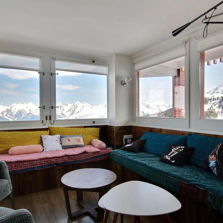 Charmant appartement rénové, 2 chambres, 4 pers, balcon à La Plagne - Appartamento con 2 Camere da Letto - 3