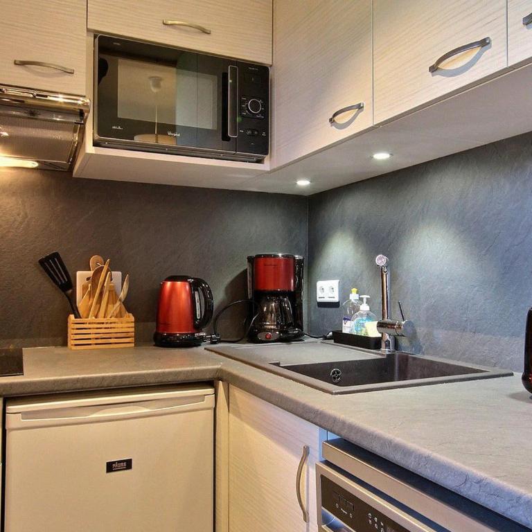 Studio-cabine rénové, 4 pers, sur les pistes, Belle Plagne - FR-1-455-141 - Studio - 6