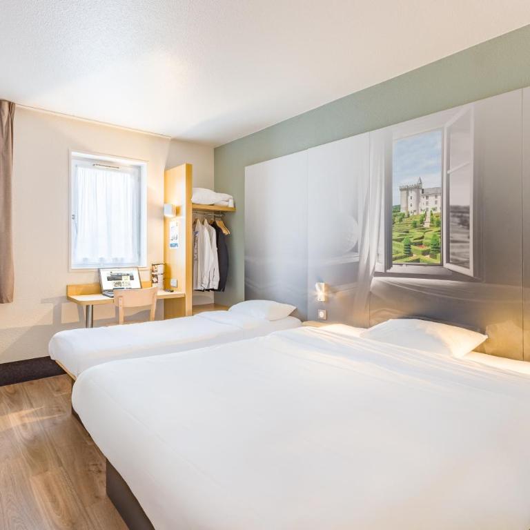 B&B HOTEL Tours Nord 2 La petite Arche - Chambre Quadruple - 4