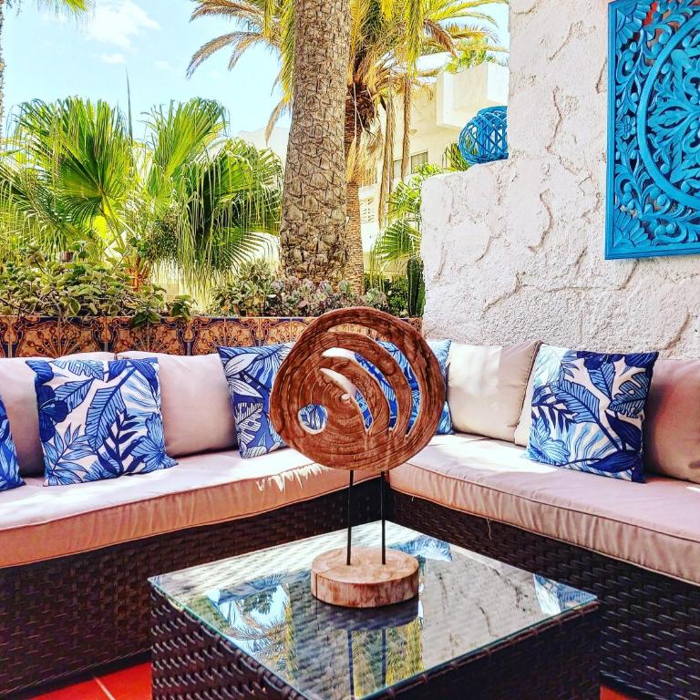 Tropical garden view with pool - Apartamento de 1 dormitorio - 4