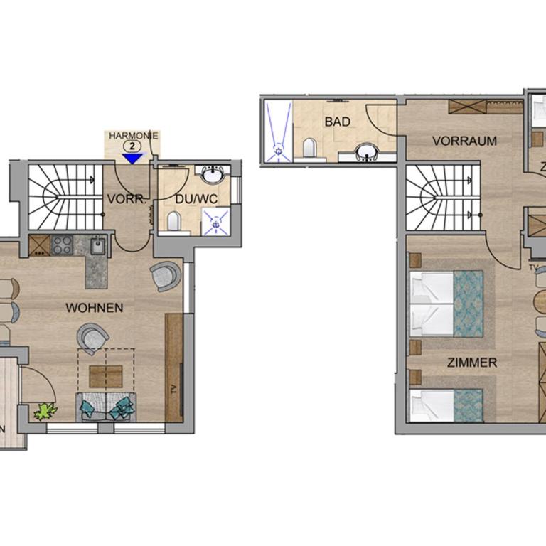 Appartements Schedererhaus - Apartamento de 2 dormitorios - 3