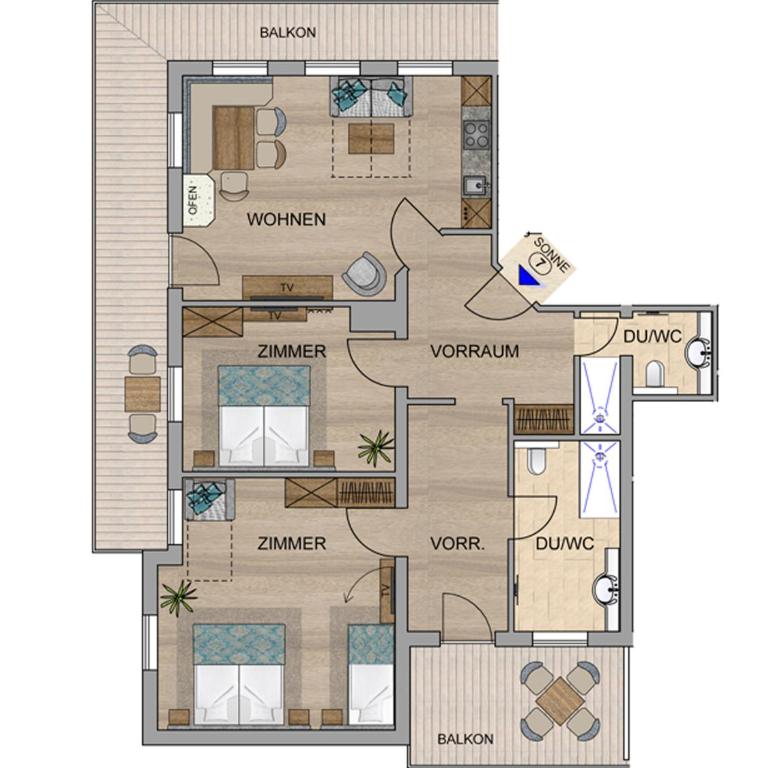 Appartements Schedererhaus - Apartamento de lujo con 2 dormitorios - 6
