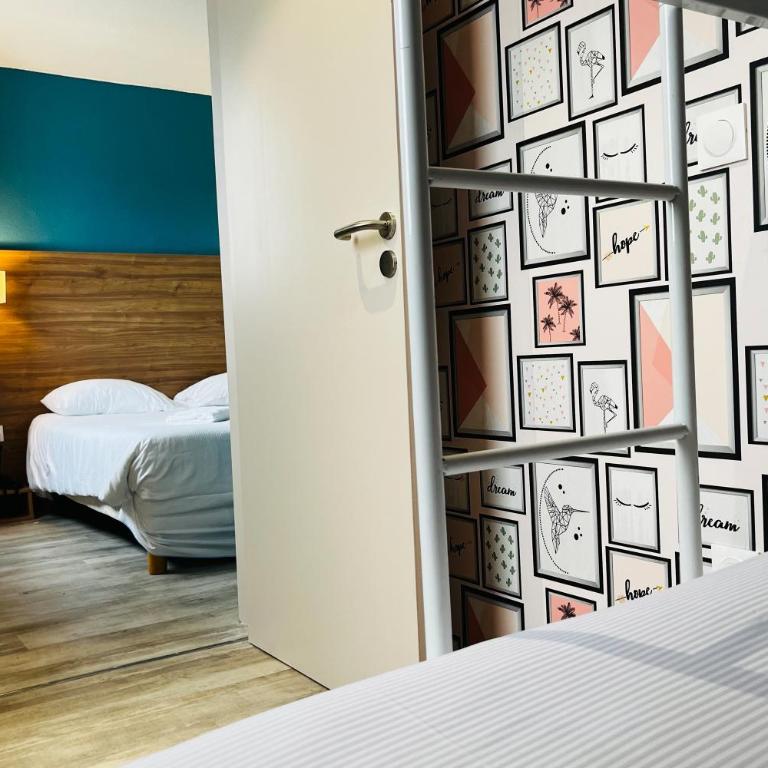 The Originals Access, Hôtel les Iris, Berck-sur-Mer - Chambre Quadruple - 3