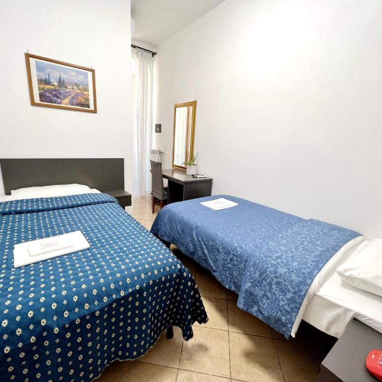 Hotel domus termini - Camera Doppia con Letti Singoli con Bagno - 1
