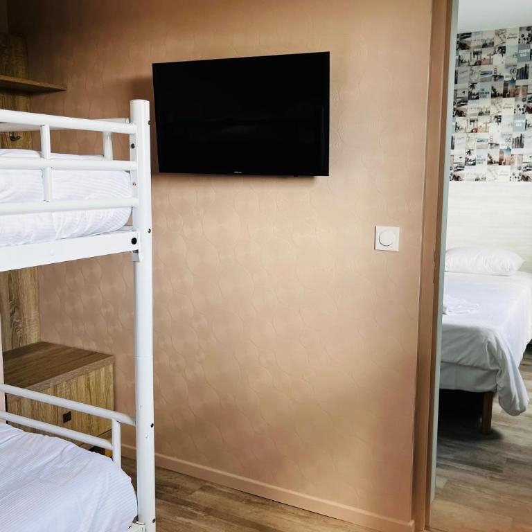 The Originals Access, Hôtel les Iris, Berck-sur-Mer - Chambre Quadruple Confort - 7