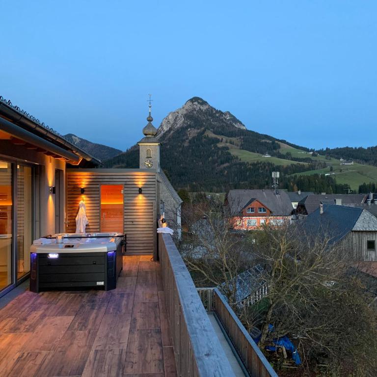 Die Tauplitz Lodges - Penthouse Grimming D7-1 by AA Holiday Homes - Appartement Supérieur avec Sauna - 7