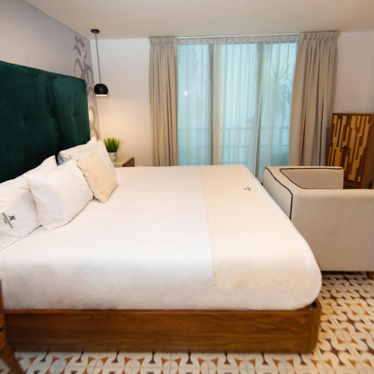 Pop Diez Hotel Boutique Playa del Carmen - Habitación Deluxe con cama extragrande - 30
