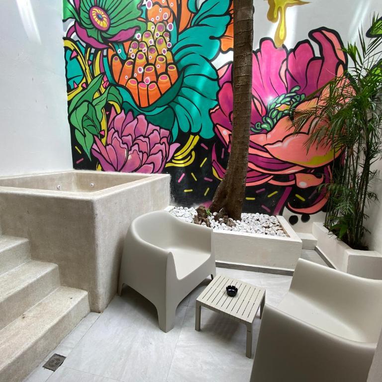 Pop Diez Hotel Boutique Playa del Carmen - Suite con cama extragrande - 5