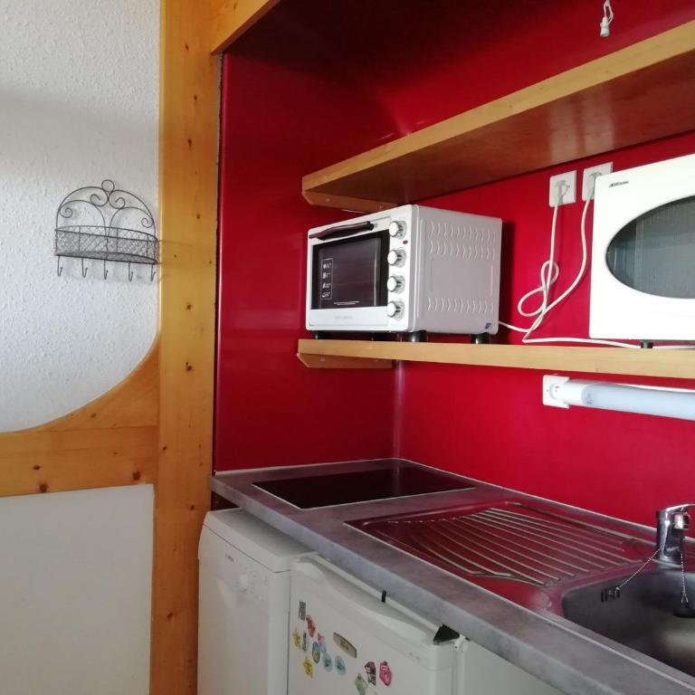 Studio jusqu'à 4 pers à Arc 2000, animaux admis - FR-1-411-855 - Studio - 6