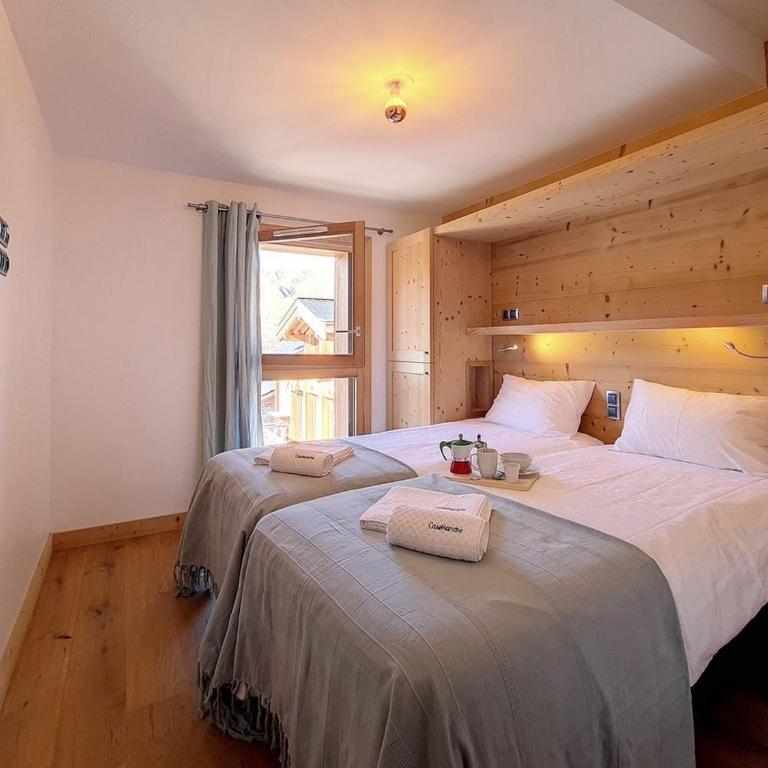 Chalet spacieux avec sauna, accès pistes, Wi-Fi et parking - FR-1-344-720 - Chalet - 4