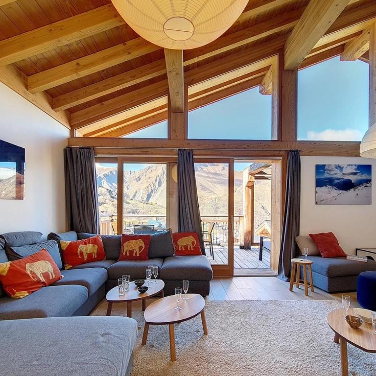 Chalet spacieux avec sauna, accès pistes, Wi-Fi et parking - FR-1-344-720 - Chalet - 8