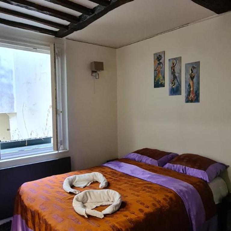 Cozy apt Heart of Paris, 3 mins Louvre - One-Bedroom Apartment - 5
