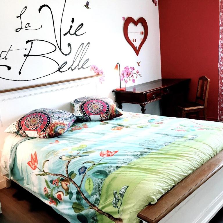 BedinReims elegant green bottle quiet and close to center free parking and wifi free ideal 5 à 9 Adultes - Appartamento Deluxe - 31