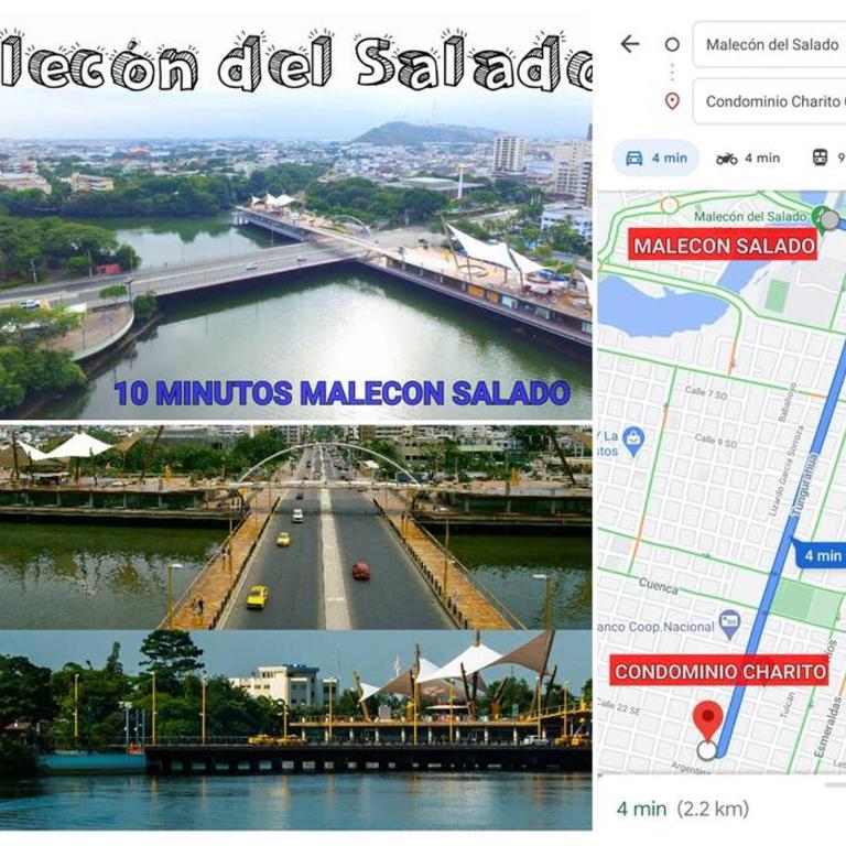 Suite Ejecutiva 2F A 12Min Malecon 2000 GYE - Apartamento de 1 dormitorio - 31