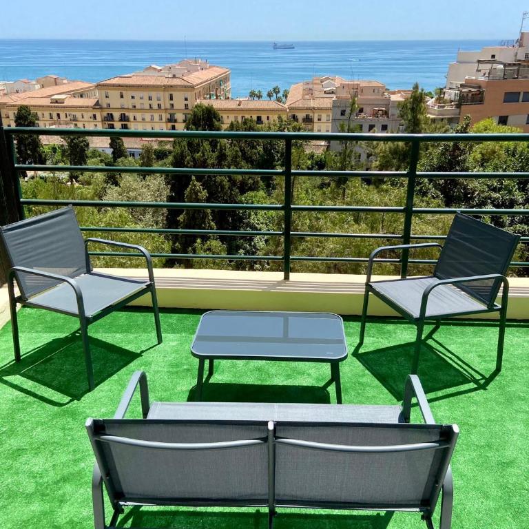 Sunshine Apartments Vistas al Mar - Acceso por escaleras - Estudio con balcón - 12