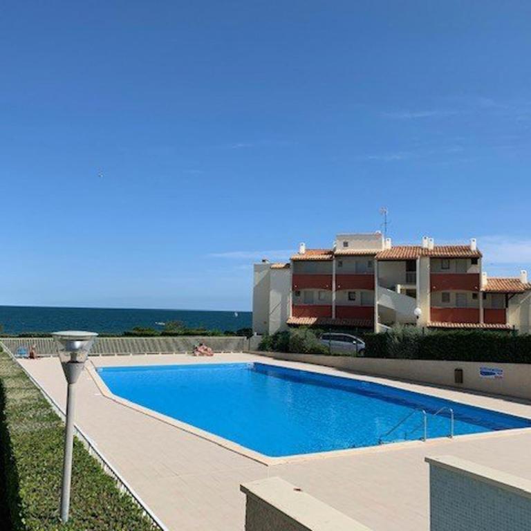 Charmant T2 climatisé avec piscine et parking à 20m de la mer, pour 5 pers - FR-1-607-100 - Appartement (5 Adultes) - 6