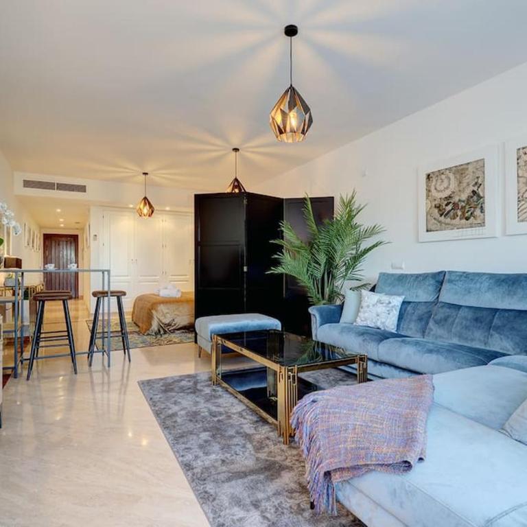 Luxurious 80m² studio apartment, stunning sea views - Rio Real Golf, Marbella - Apartamento Estudio con vistas al mar - 16