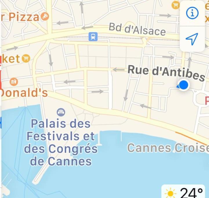 2 pièces 2 terrasses 100 m Croisette très clair. - Apartamento de 1 dormitorio - 9