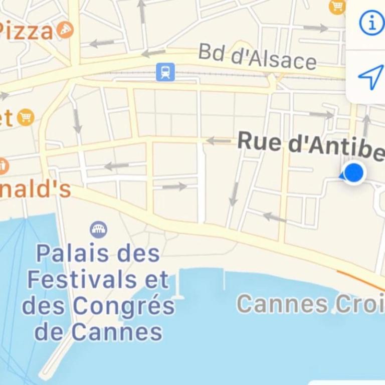 2 pièces 2 terrasses 100 m Croisette très clair. - Apartamento de 1 dormitorio - 10