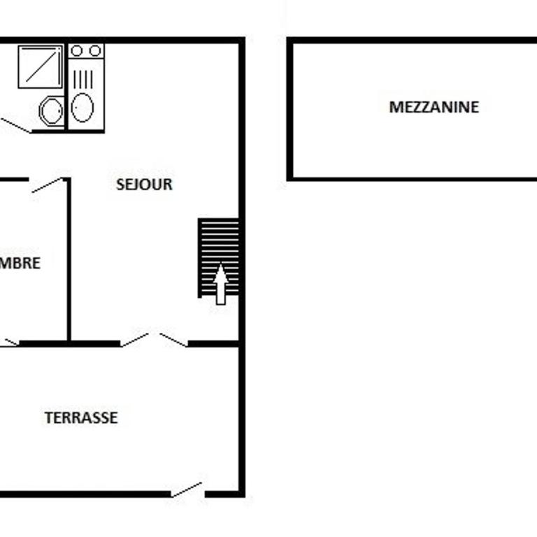 Pavillon T2 Mezzanine, 6 couchages, proche plage, terrasse, parking privé, TV, lave-linge - FR-1-81-92 - Villa - 11