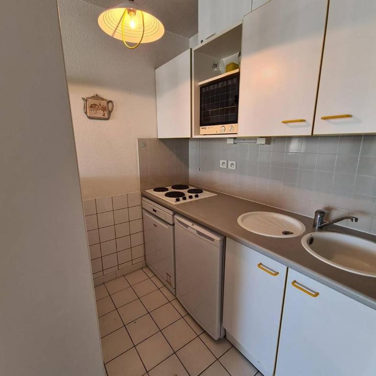 T2 Cabine, 4-6 pers, Parking, 150m plage - Argelès-sur-Mer - FR-1-388-16 - Appartement (6 Adultes) - 7