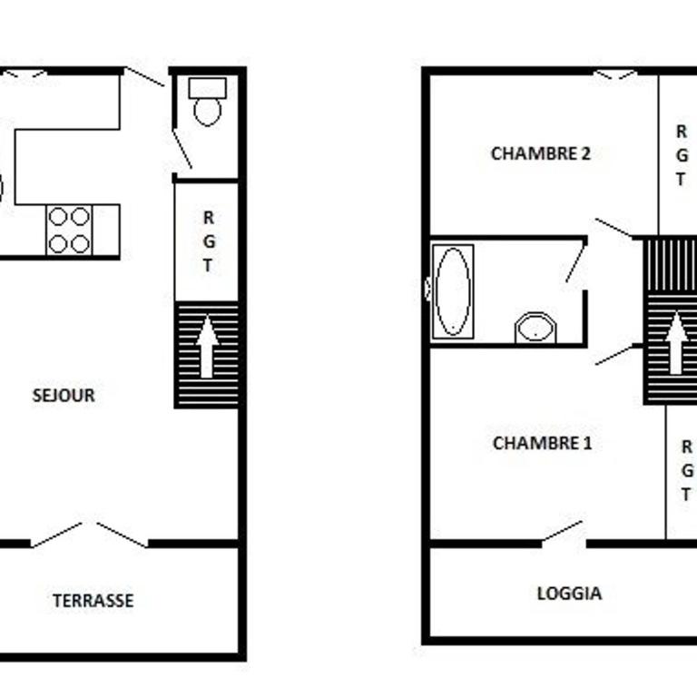 Pavillon 6 personnes avec terrasse, parking et TV - Port Barcarès - FR-1-81-257 - Villa - 13