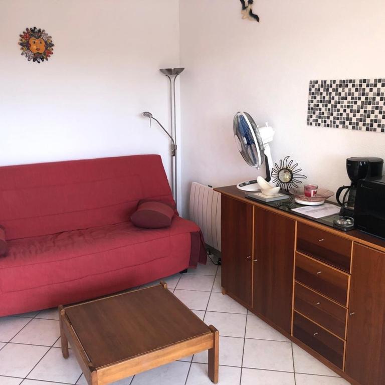 Studio cabine 4 pers avec piscine, parking sécurisé, BBQ et proche plage - FR-1-81-281 - Studio - 4