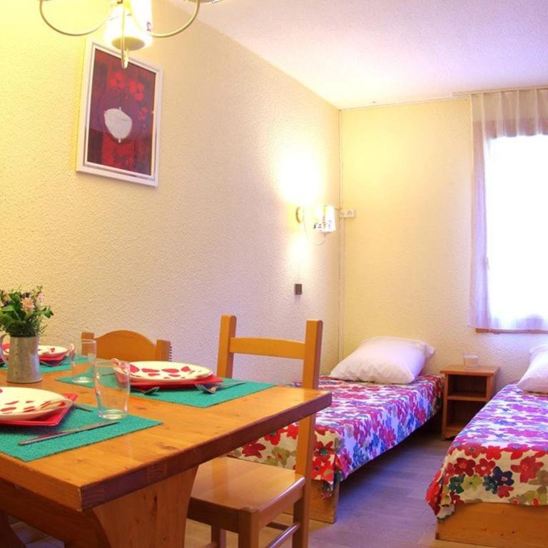 Studio divisible pour 4 pers avec terrasse, casier à skis à Valmorel - FR-1-291-757 - Apartamento (4 adultos) - 2
