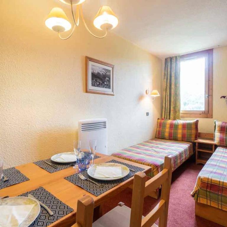 Studio divisible avec balcon, animaux acceptés, Valmorel - FR-1-291-769 - Apartment (4 Adults) - 1