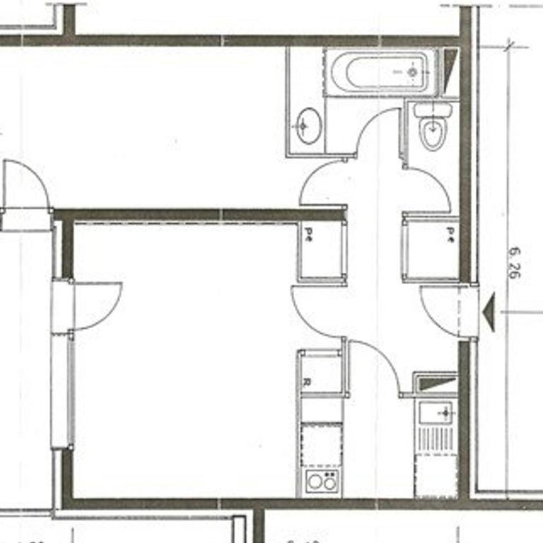Appartement 2 pièces à Valmorel pour 6 pers, balcon, animaux acceptés - FR-1-291-764 - Apartment (6 Erwachsene) - 7
