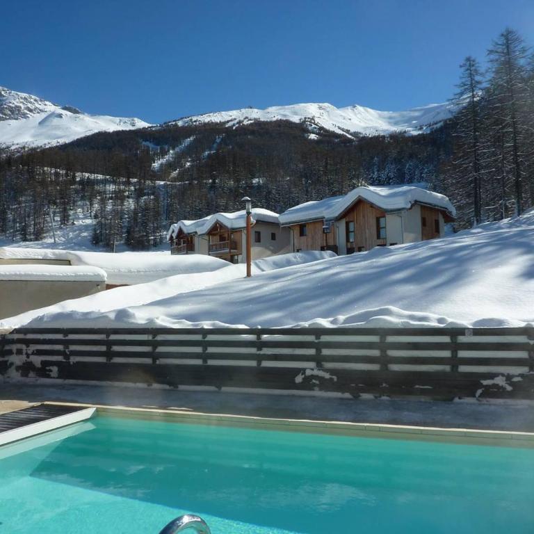 Superbe chalet mitoyen avec piscine, sauna, hammam, près des pistes, Les Orres 1800 - FR-1-322-63 - Chalet (6 adultos) - 8