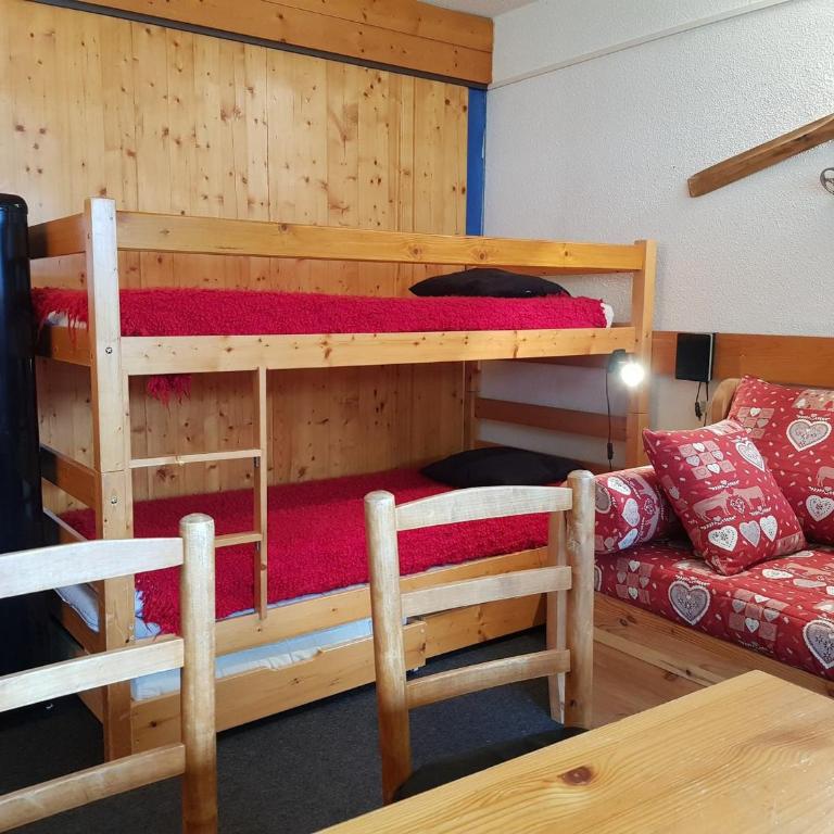 Studio 3 personnes, Arc 1600, accès direct aux pistes avec WiFi - FR-1-411-490 - Monolocale - 10