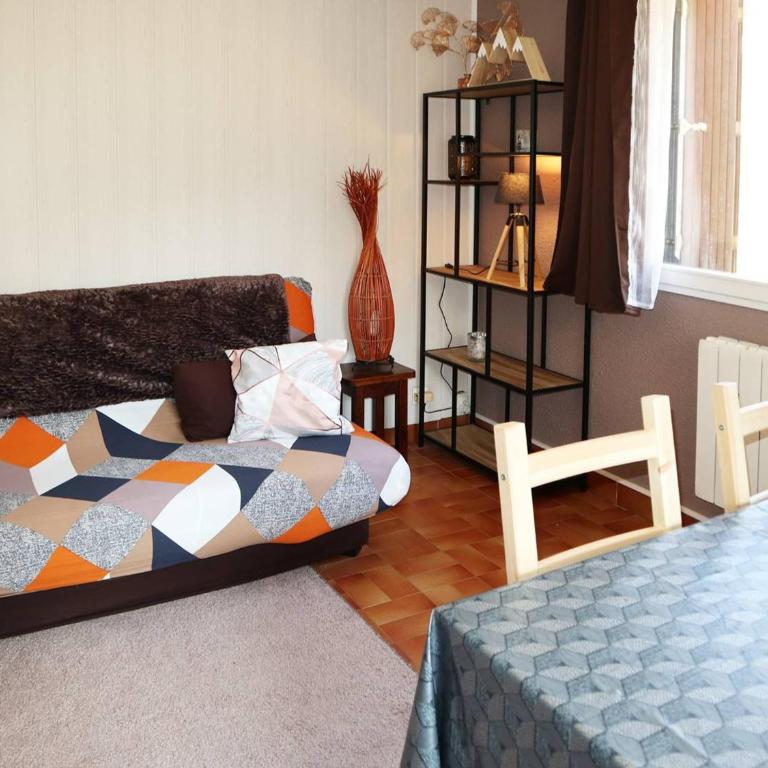 Studio cosy skis aux pieds, balcon sud-est, 400m centre station, parking, quartier calme - FR-1-322-97 - Apartment (4 Erwachsene) - 1