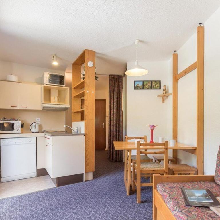 Studio avec balcon et casier à ski, 4 couchages - Serre-Chevalier, Chantemerle - Appartement 1 Chambre - 1