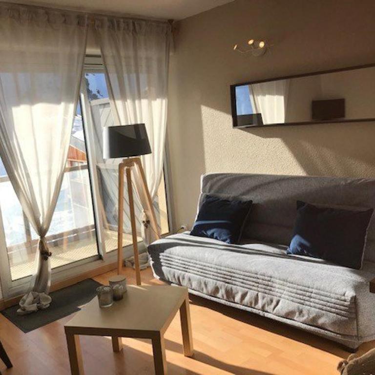 Studio cabine 4 personnes avec balcon - La Mongie, près des pistes - Studio - 1