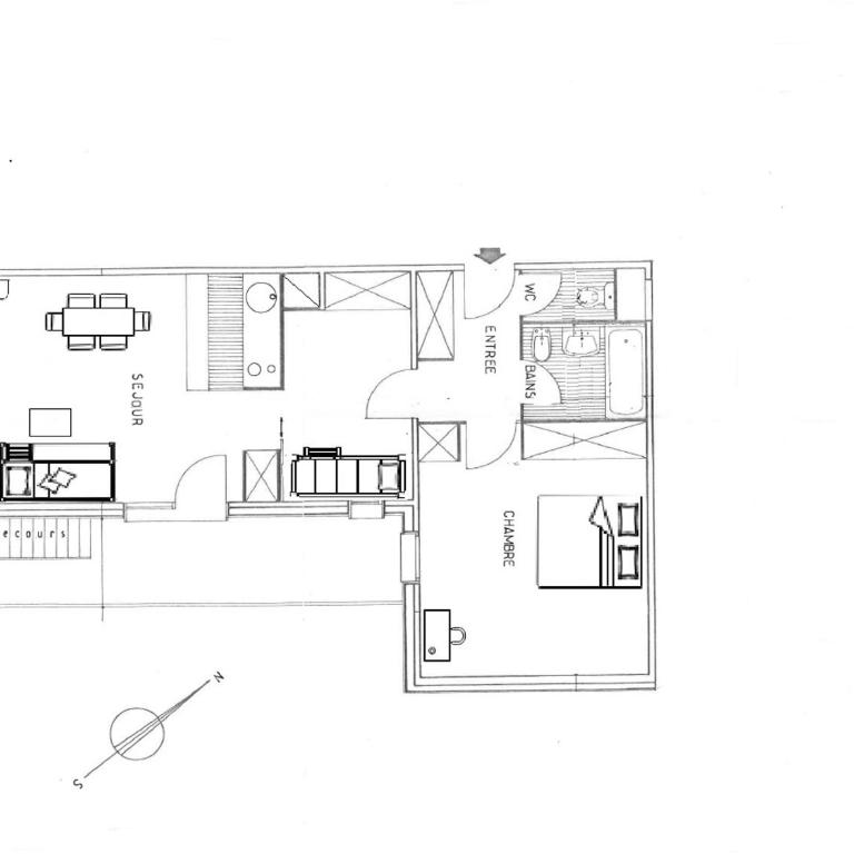 Appartement cosy à Méribel Altiport, 2 pièces, 6 personnes, animaux admis - FR-1-411-9 - Appartement (6 Adultes) - 6