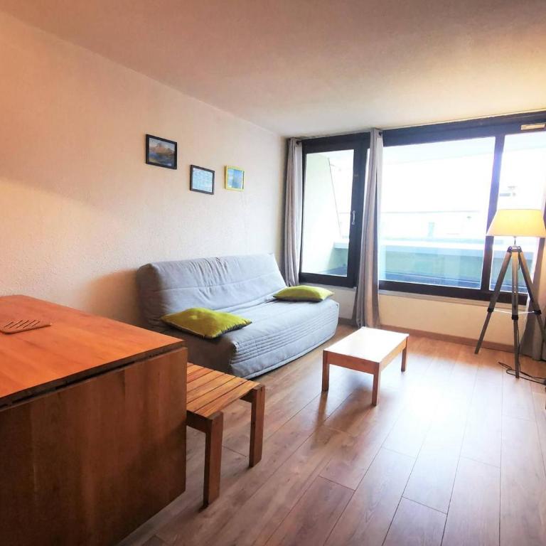 Studio cabine 6 personnes avec balcon à La Mongie, près des pistes - Monolocale - 1