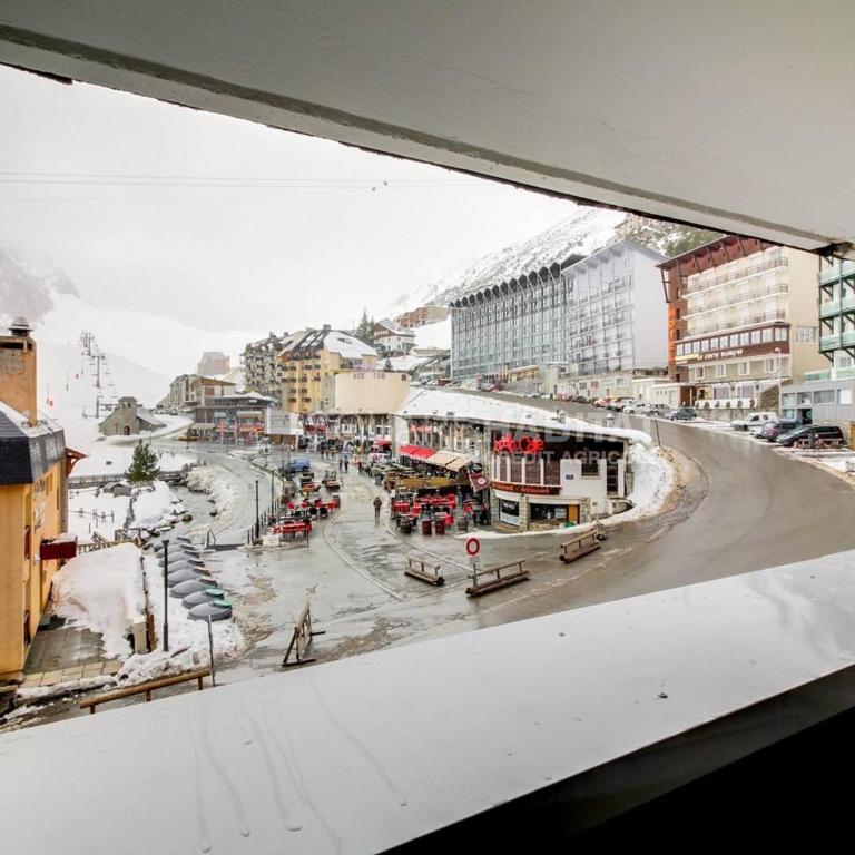 Studio cabine 6 personnes avec balcon à La Mongie, près des pistes - Monolocale - 8