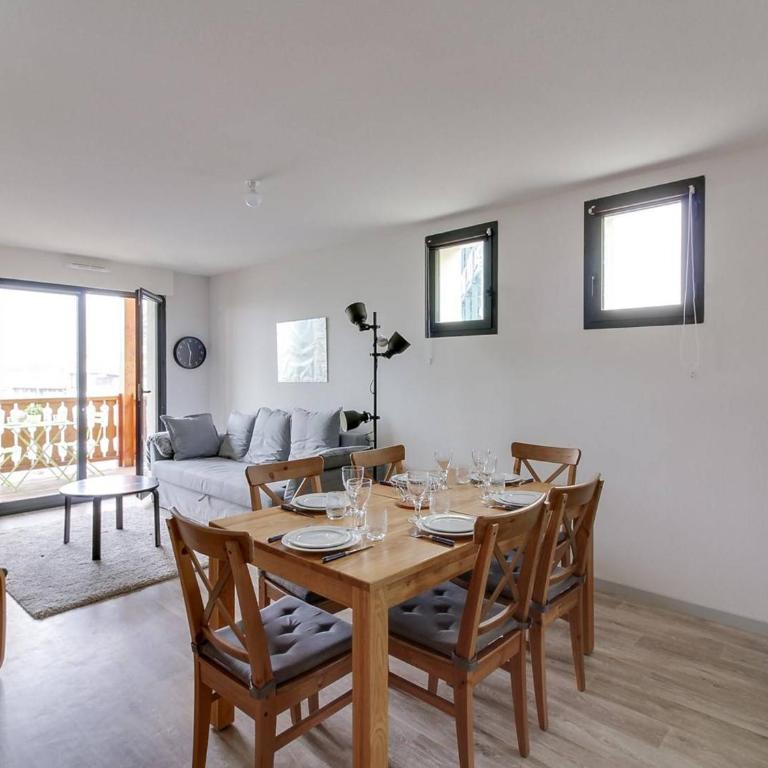 Appartement pour 8, 2 chambres, centre station, 3ème étage, sécurisé, casier à ski - Appartement 2 Chambres - 1
