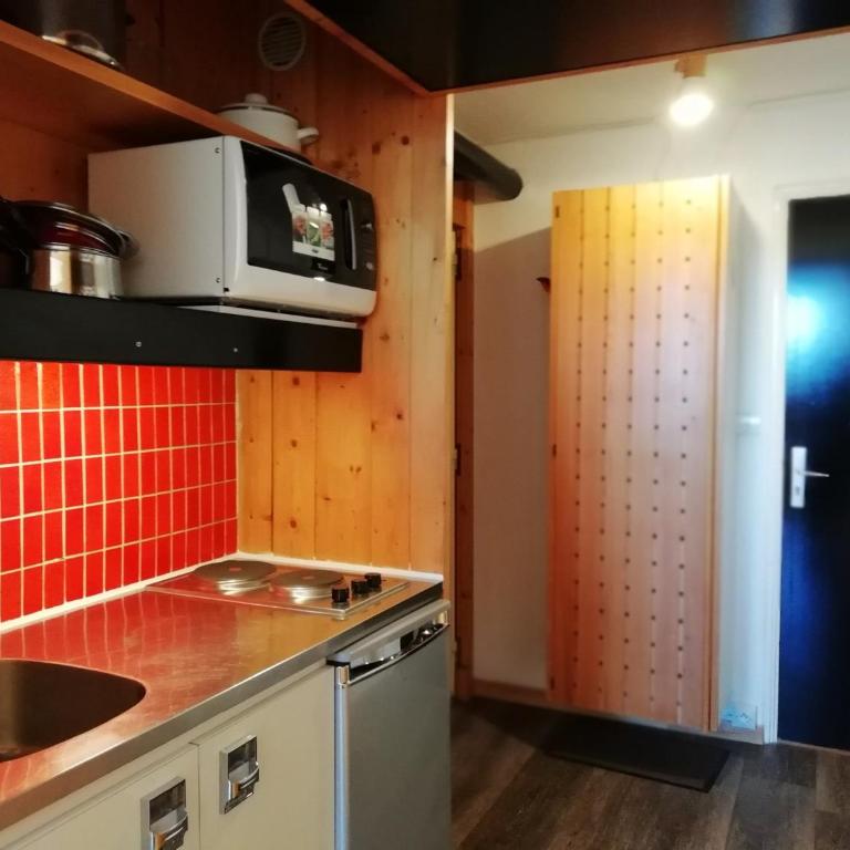 Studio charmant à Arc 1600, balcon vue montagne, 4 pers, TV, WIFI - FR-1-411-303 - Studio - 6