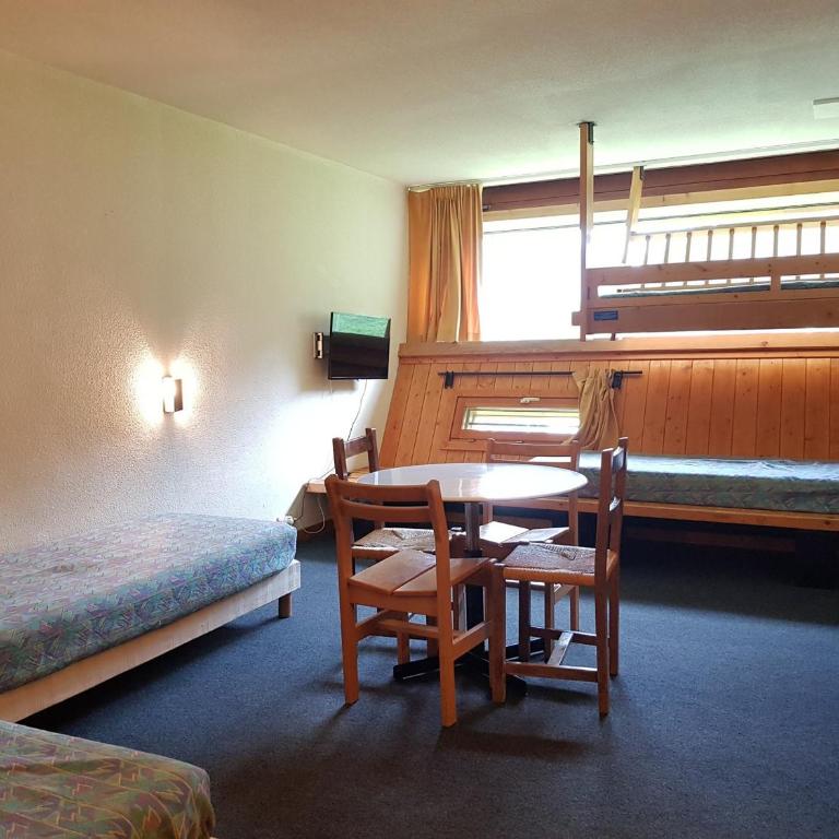 Studio 4 pers. Arc 1600, ski aux pieds, wifi, animaux admis - FR-1-411-292 - Studio - 4