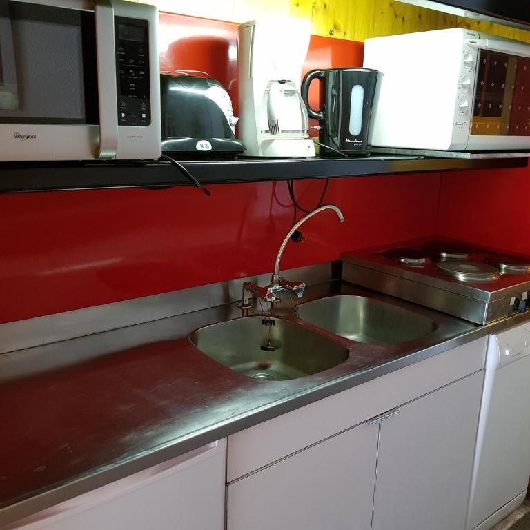 Studio 5 pers. Arc 1600, ski aux pieds, animaux acceptés - FR-1-411-373 - Studio - 13