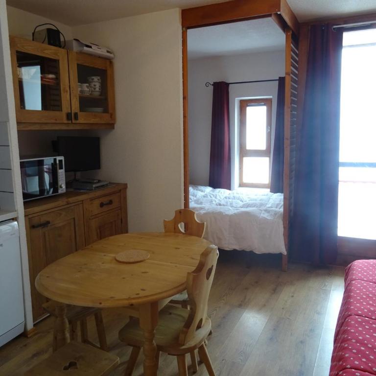 Studio cosy pour 3 pers, balcon sud, proche pistes et commerces, Arc 2000 - FR-1-411-450 - Studio - 3